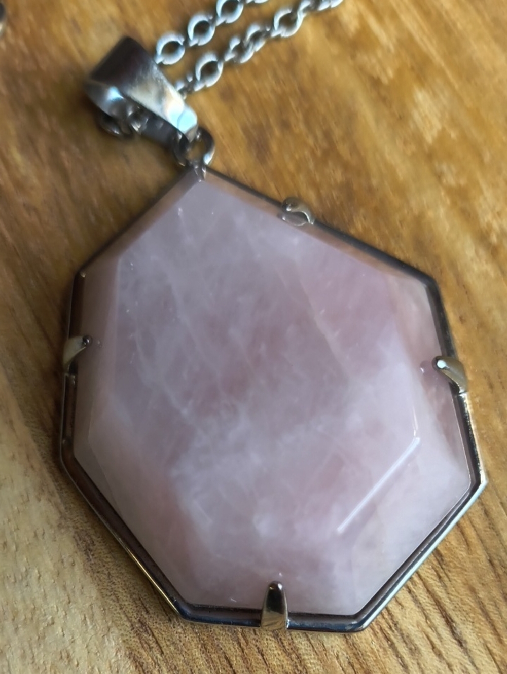 Evil Pawn Jewelry Veda Rose Quartz Necklace DISCONTINUED Love Wedding